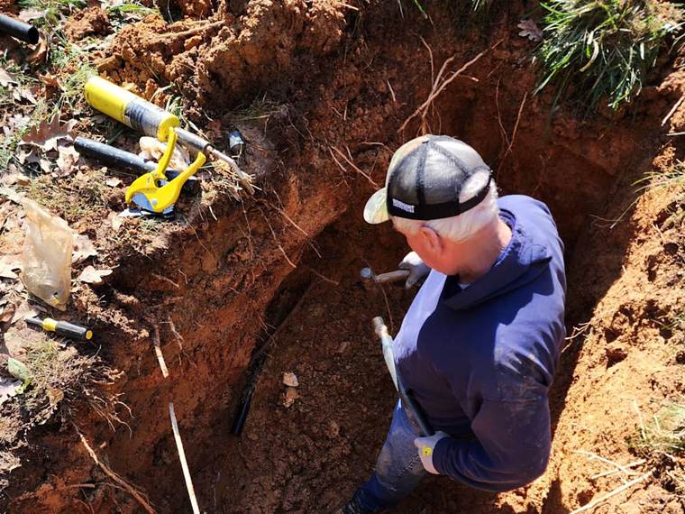 Water Line Repair, Pitless Adapters and Trenching